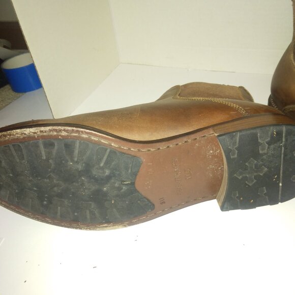 H.S. Trask brown leather chelsea boot size 11.5 main image 6